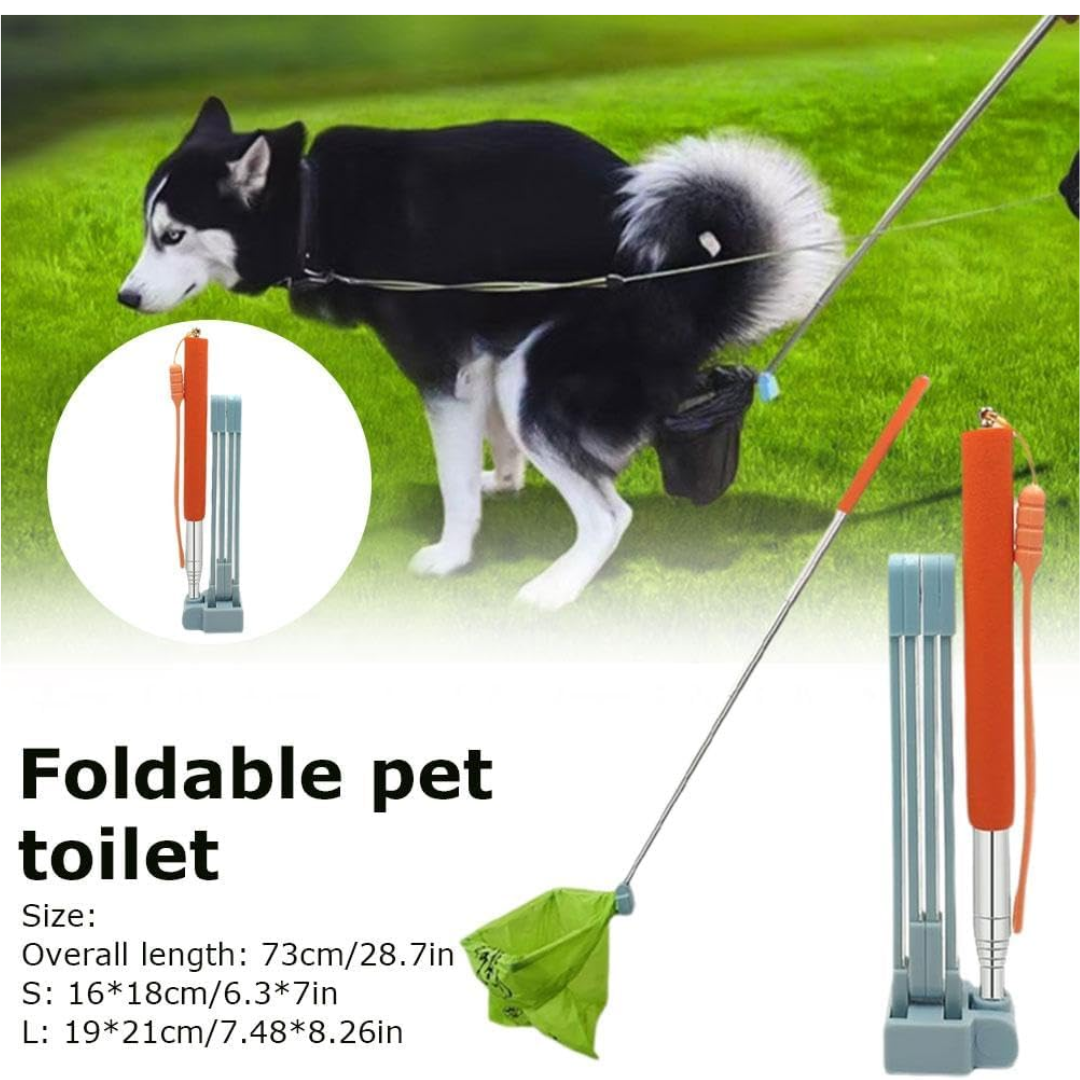 Recolector Toilet portatil para perros