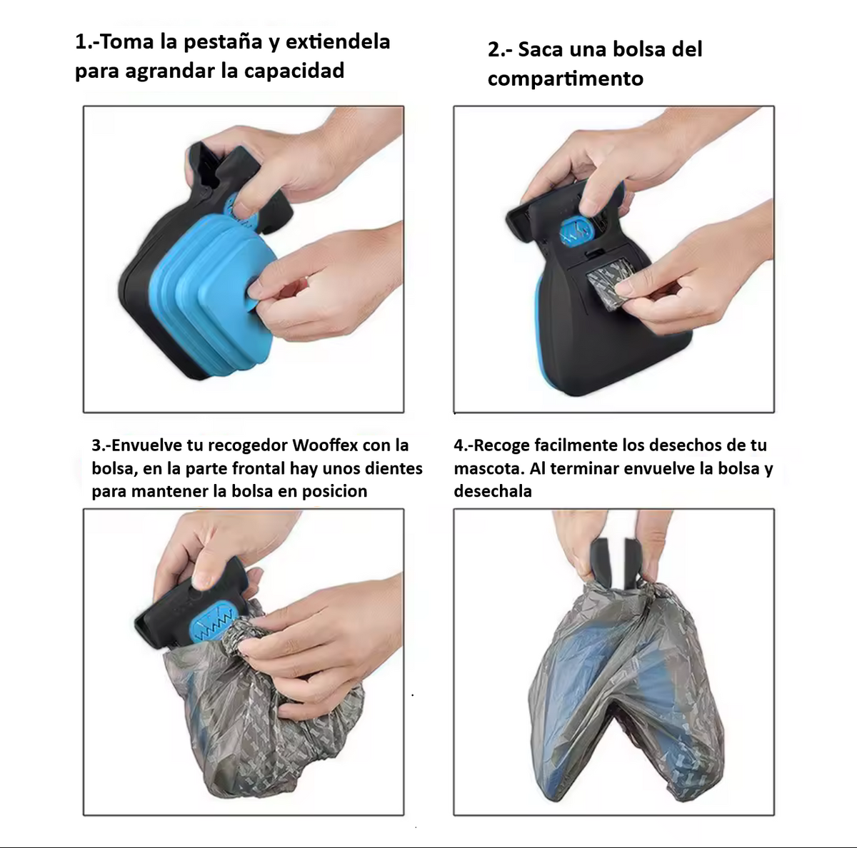 Wooffex Flexible Pet Waste Scooper