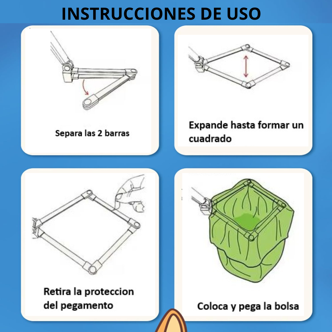 Recolector Toilet portatil para perros